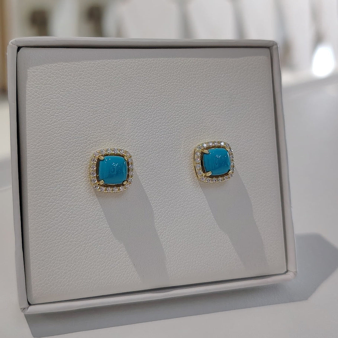 Turquoise Studs