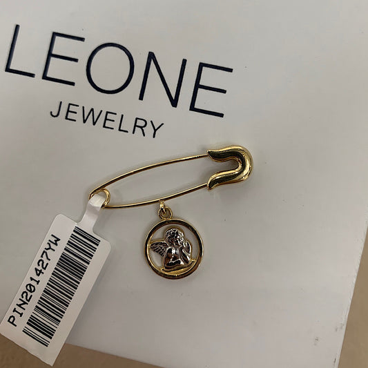 Pin Ángel Oro 14k