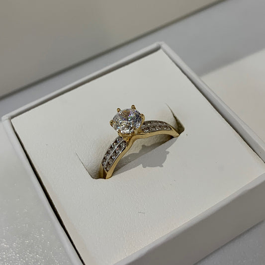 Engagement Ring - Oro 14k