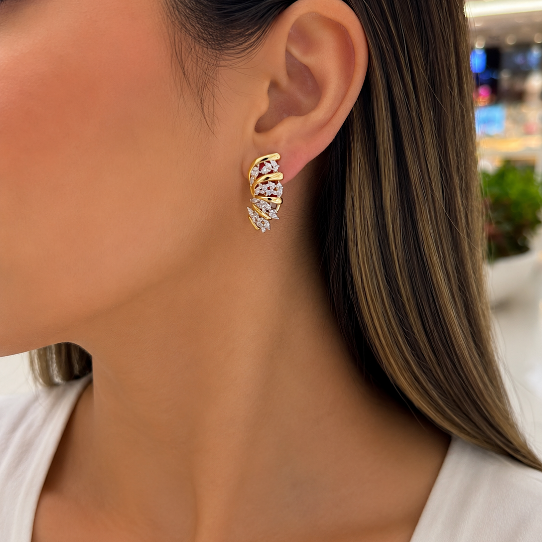 Two Tone Earrings