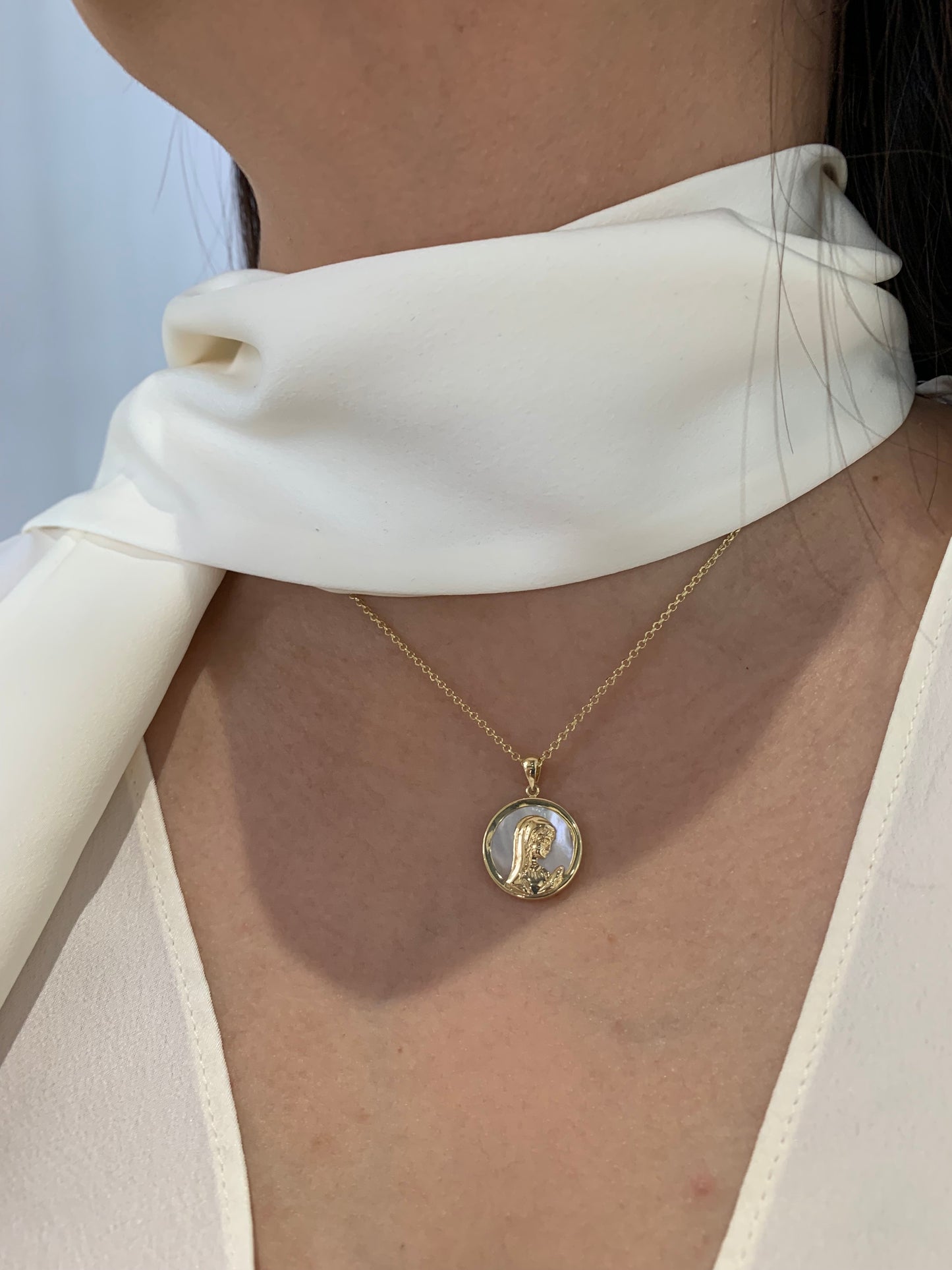 Dije Virgen - 14K