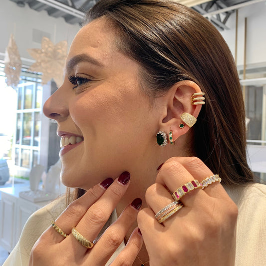 Zirconia Earrings