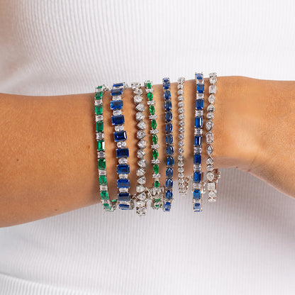 Blue CZ Bracelet