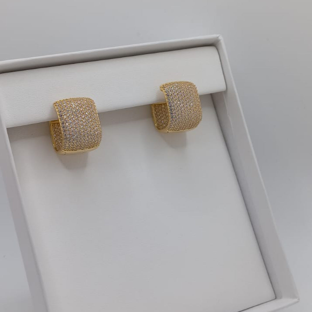 Chunky Square Hoops