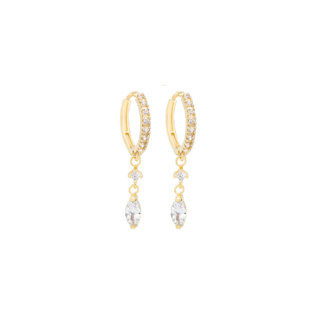 14K Hoops