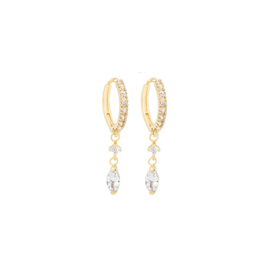 14K Hoops