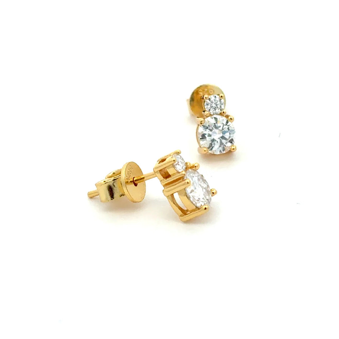 Moissanite Stone Earring