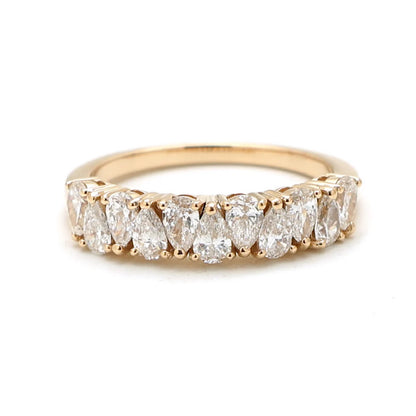 Pre - Order - Lab Grown Diamond Pear Up Down
