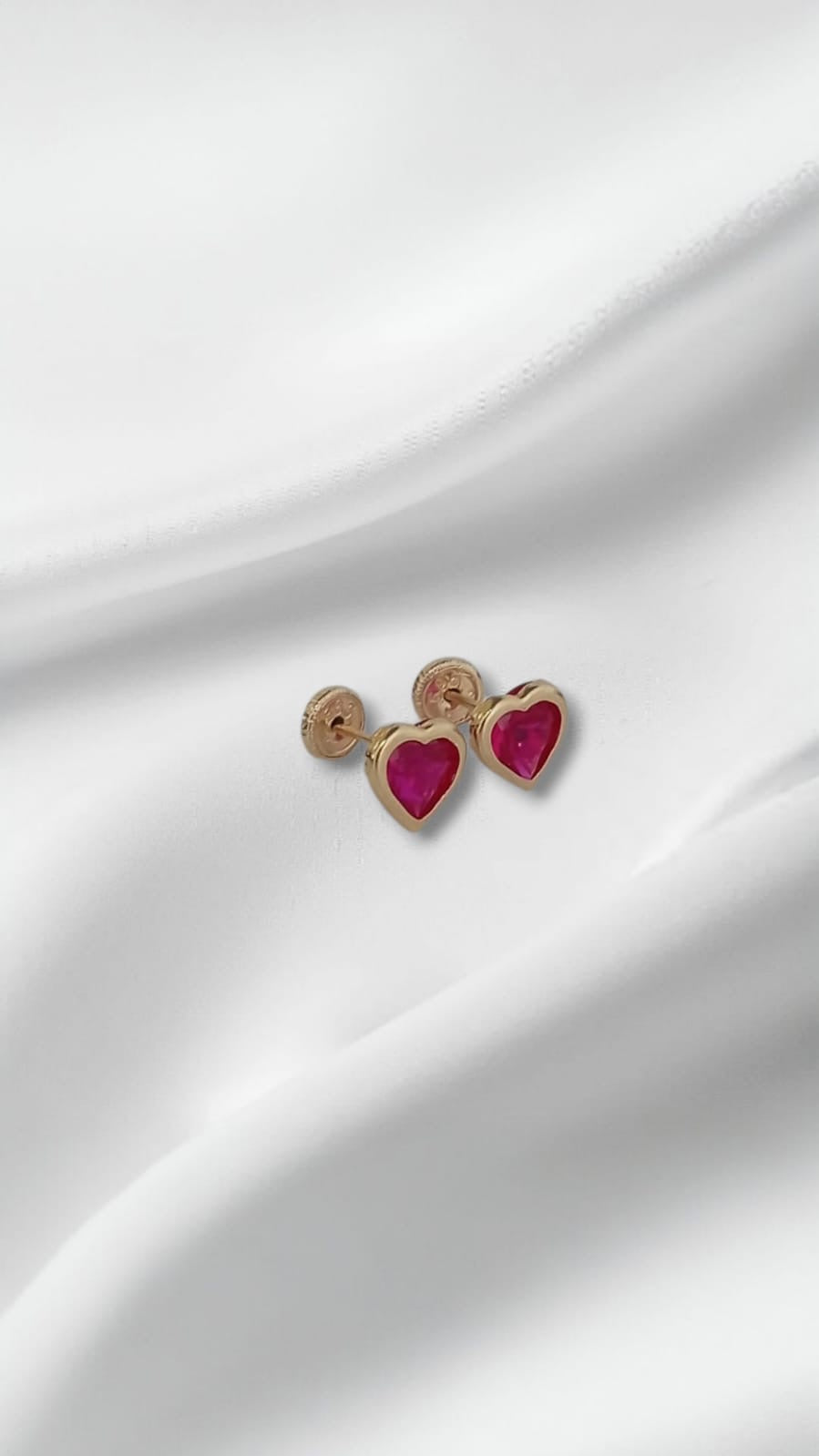 Heart 14k Earrings