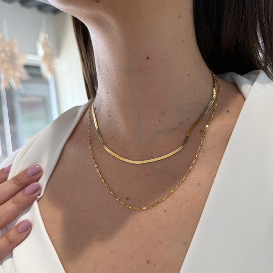 14K Paperclip