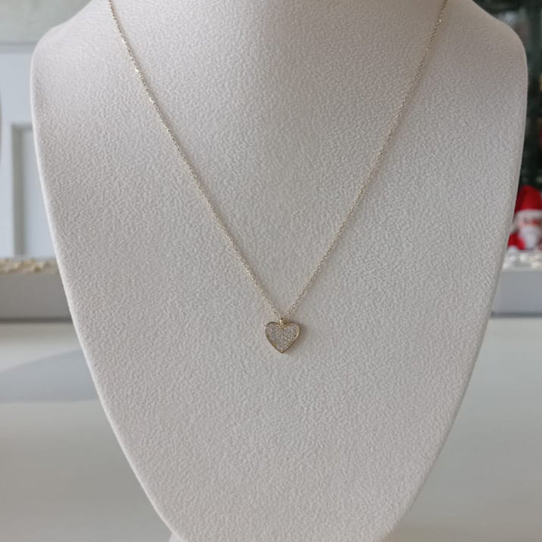 CZ Heart Necklace
