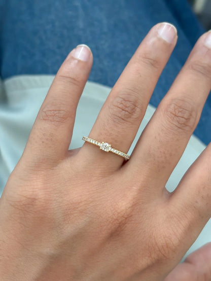 Pre - Order - Diamond Oval Ring