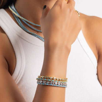 Colorful Tennis Bracelets