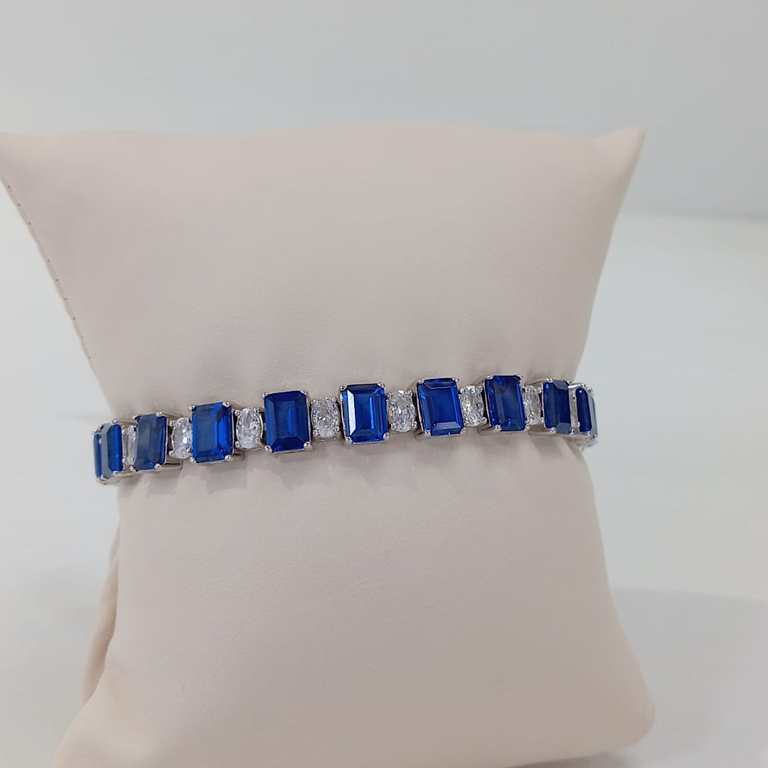 Blue CZ Bracelet