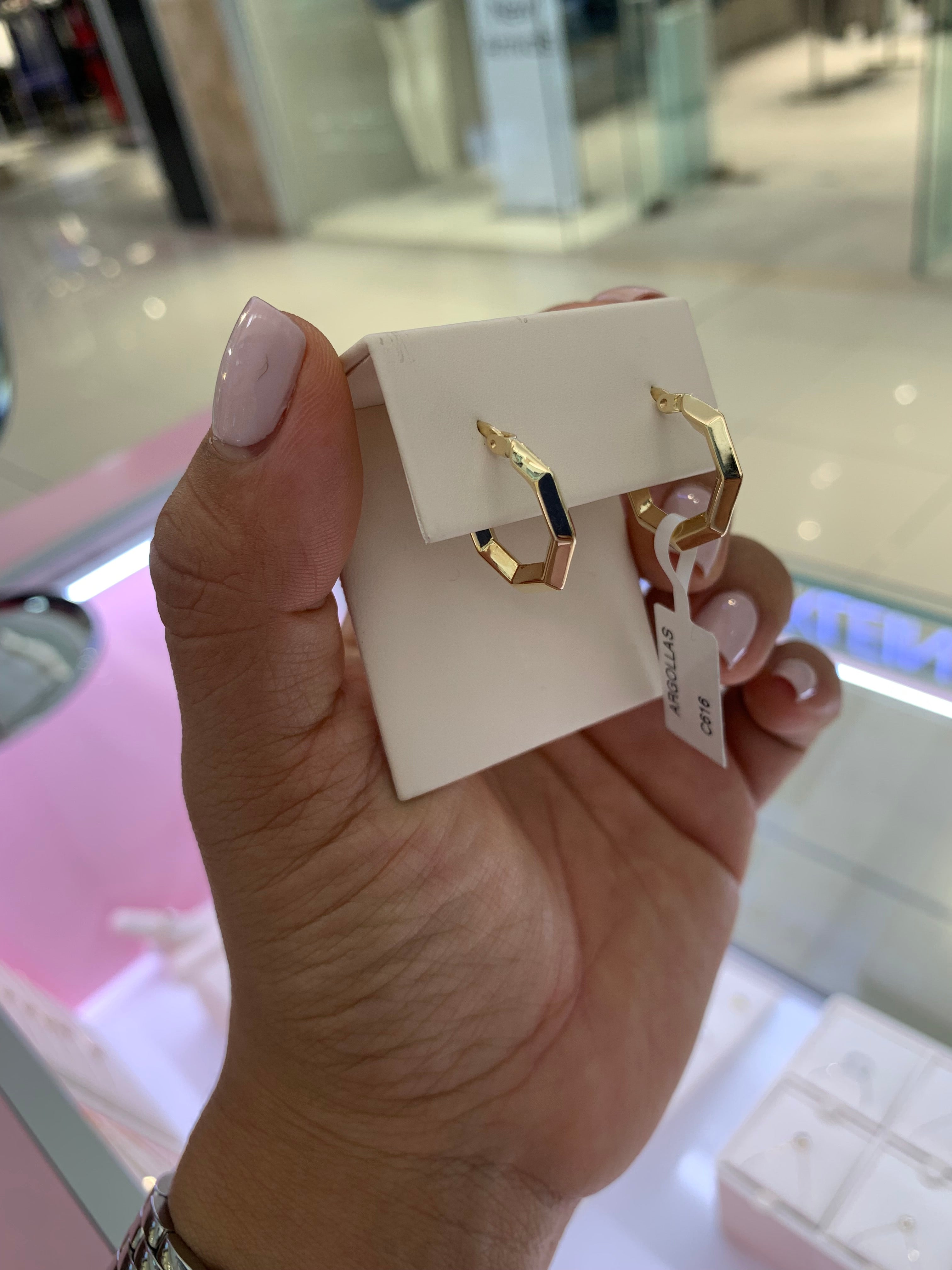 14K Hoops
