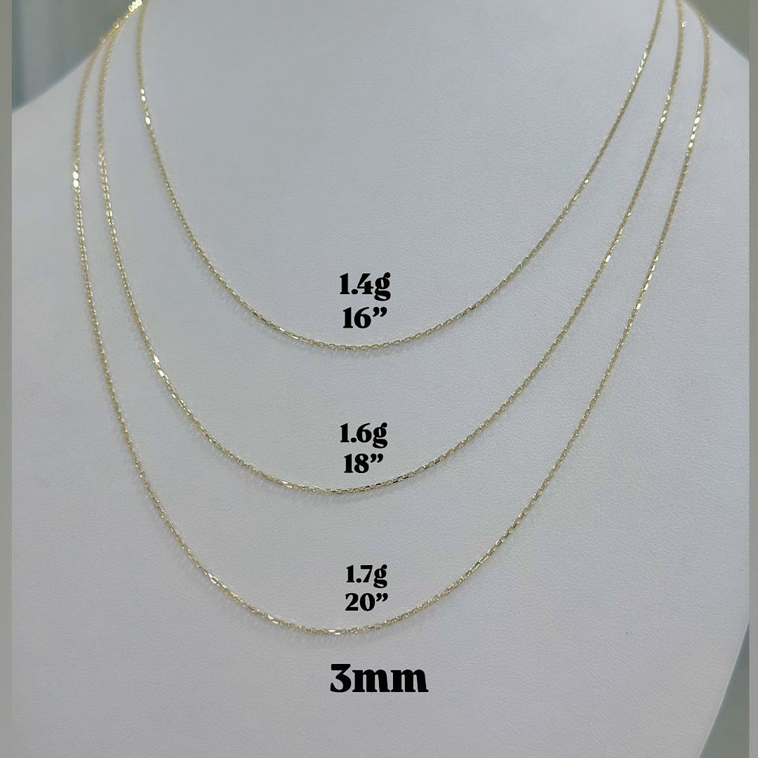 Cadenas Oro 14k