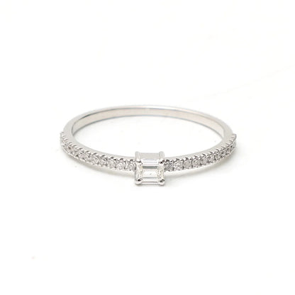 Pre Order - Octagon Diamond Ring