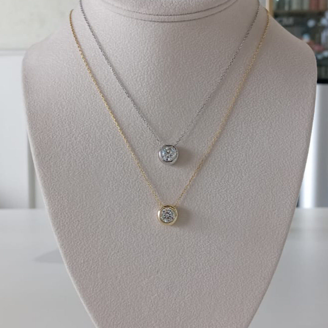 Bezel Necklace