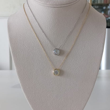 Bezel Necklace