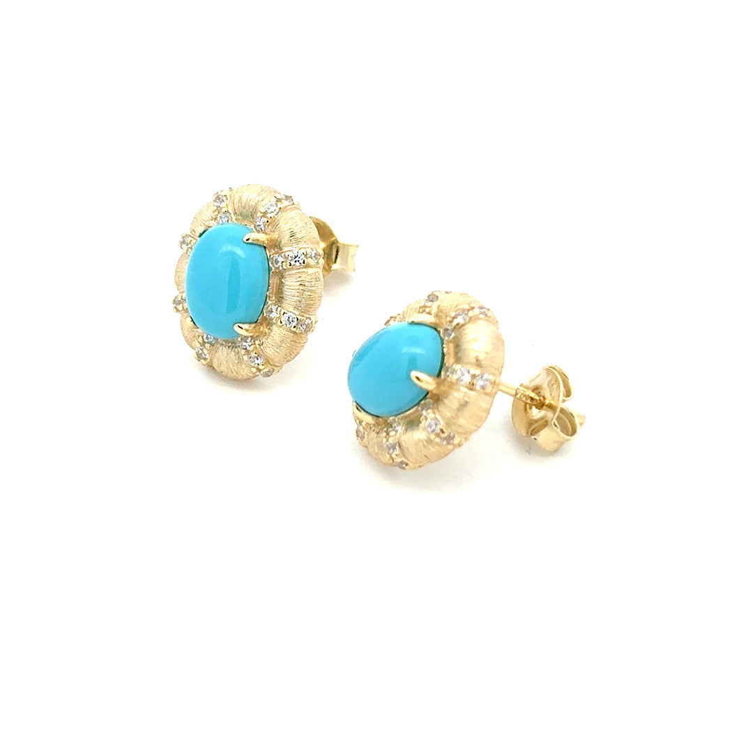 Turquoise Studs