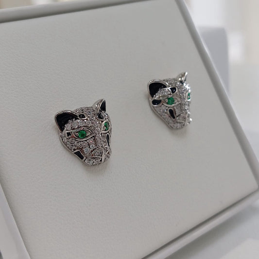 Leopard Earrings