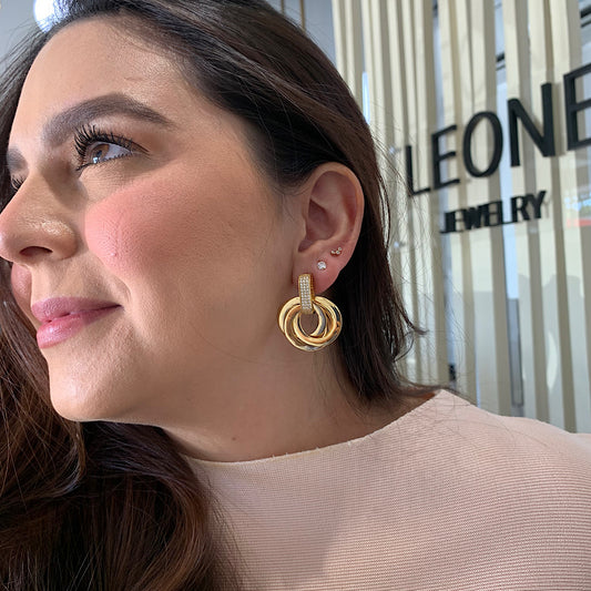 Statement Gold Earrings