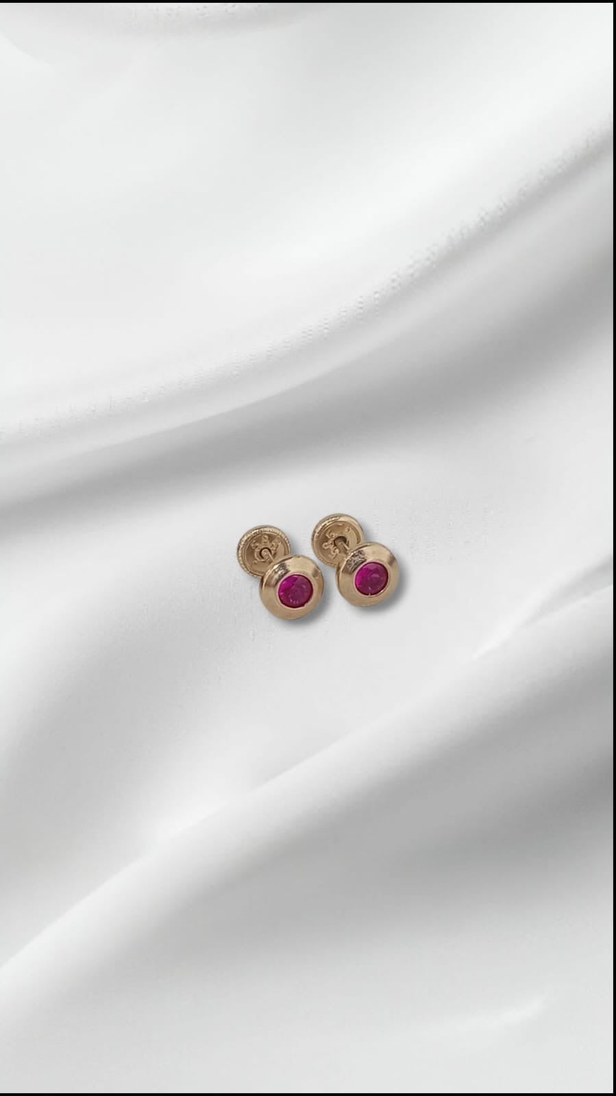 Red 14k Earrings