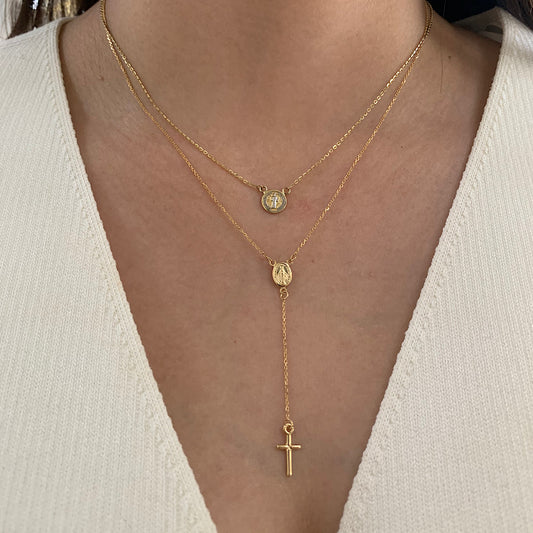 Rosario Oro 14K