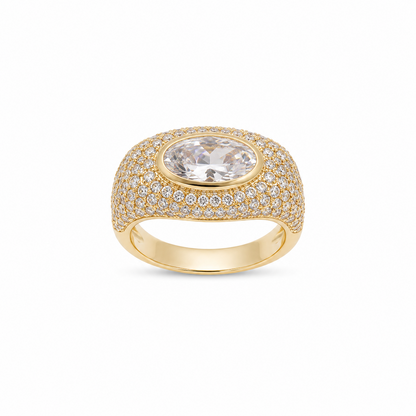 Double Band Pinky Ring