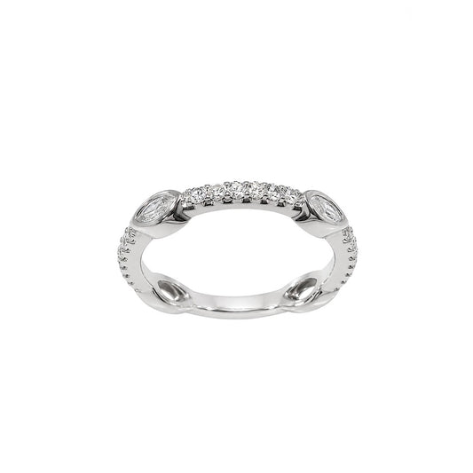 CZ Pinky Ring